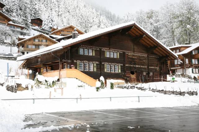 Adelboden, Sanierung schützenswertes Haus