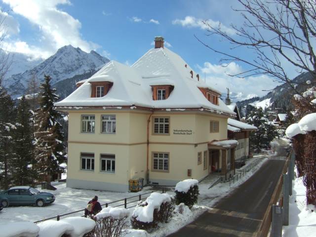 Adelboden, Sanierung Sekundarschulhaus