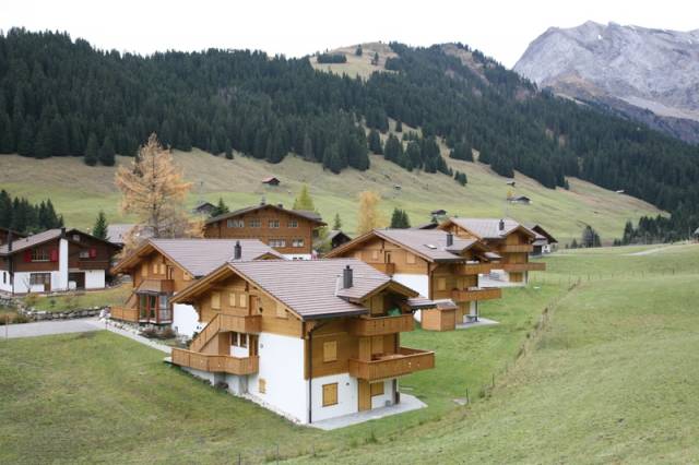 Adelboden, Überbauung Gilbach